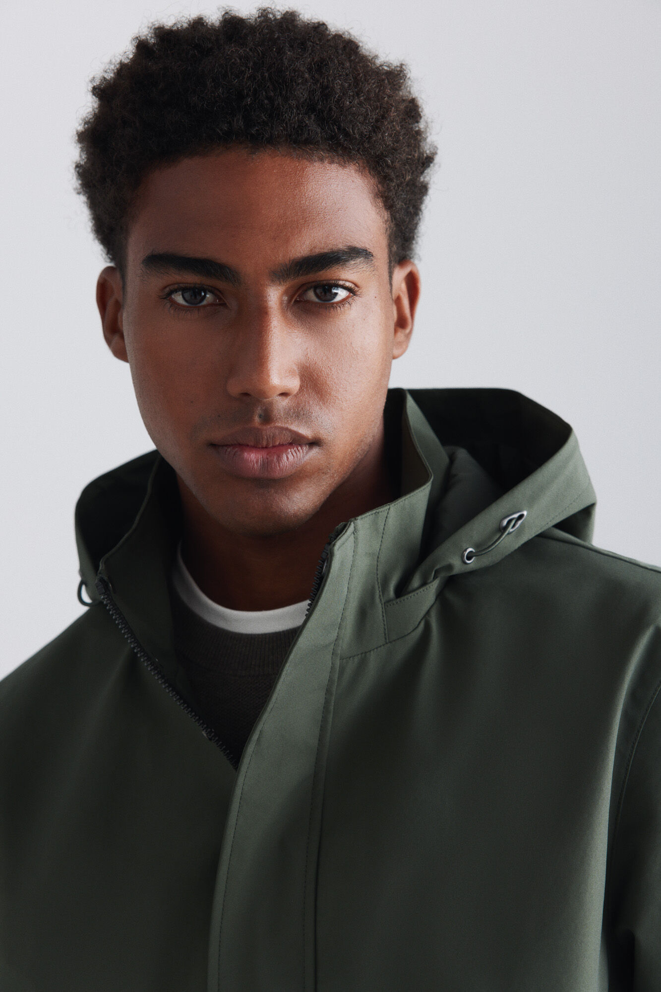 Springfield Parka t&eacute;cnica verde