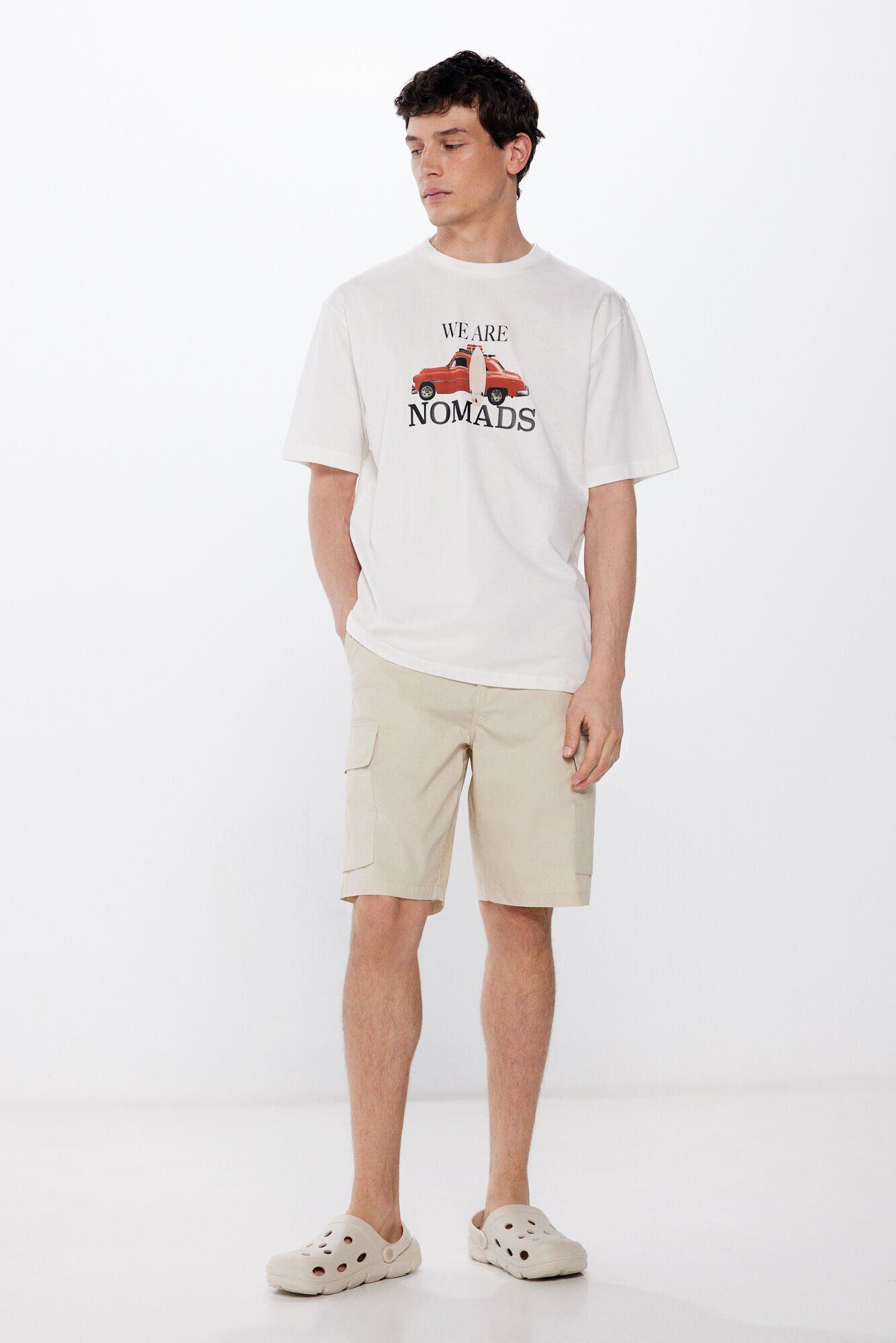 Springfield Playera nomads marfil