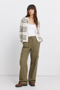 Springfield Pantal&oacute;n cargo de algod&oacute;n