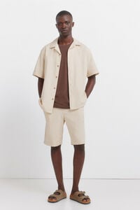 Springfield Bermudas de lino relaxed fit