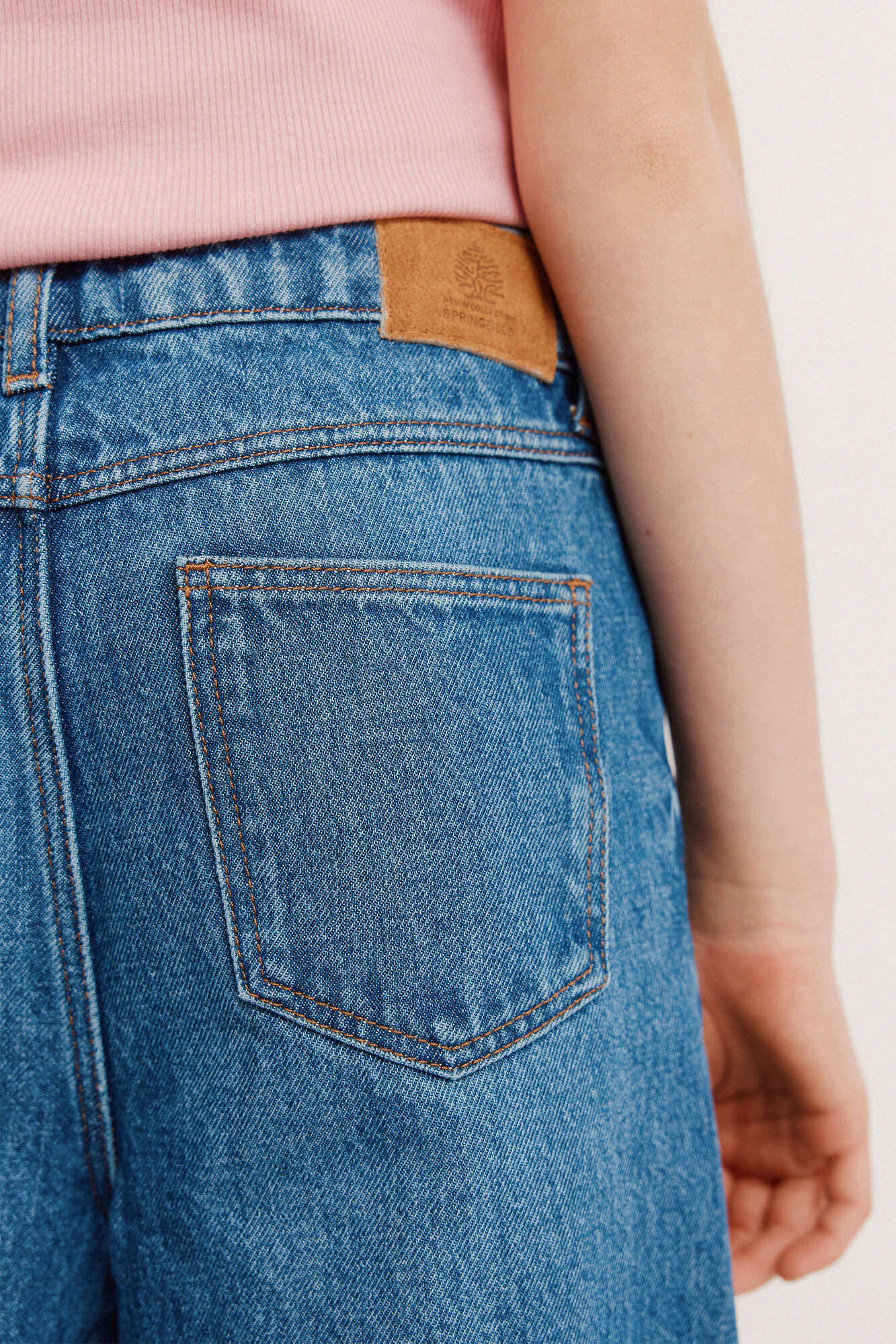 Springfield Kids Jeans culotte para ni&ntilde;a azul