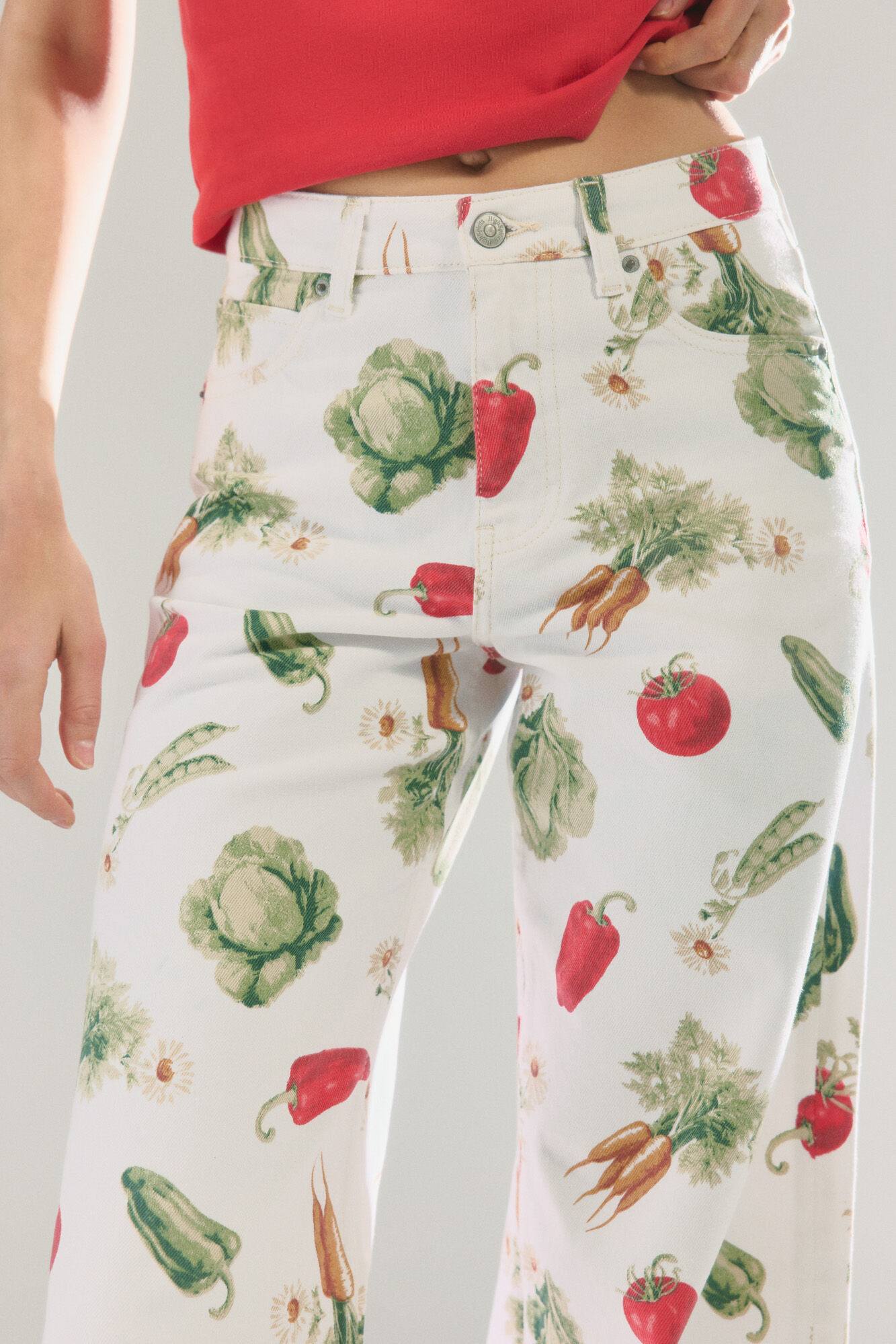 High Spirits Pantal&oacute;n Ivory marfil