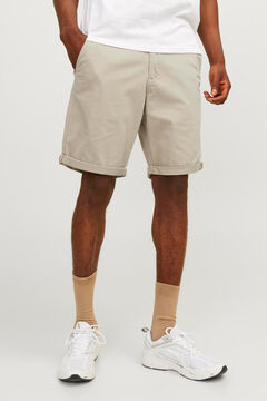 Springfield Bermuda estilo chino regular fit gris