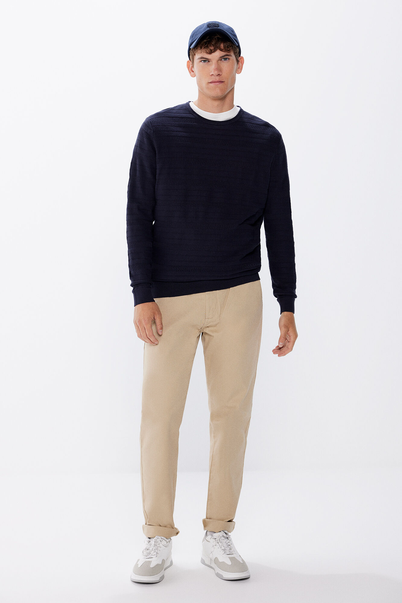 Springfield Su&eacute;ter dos estructuras azul