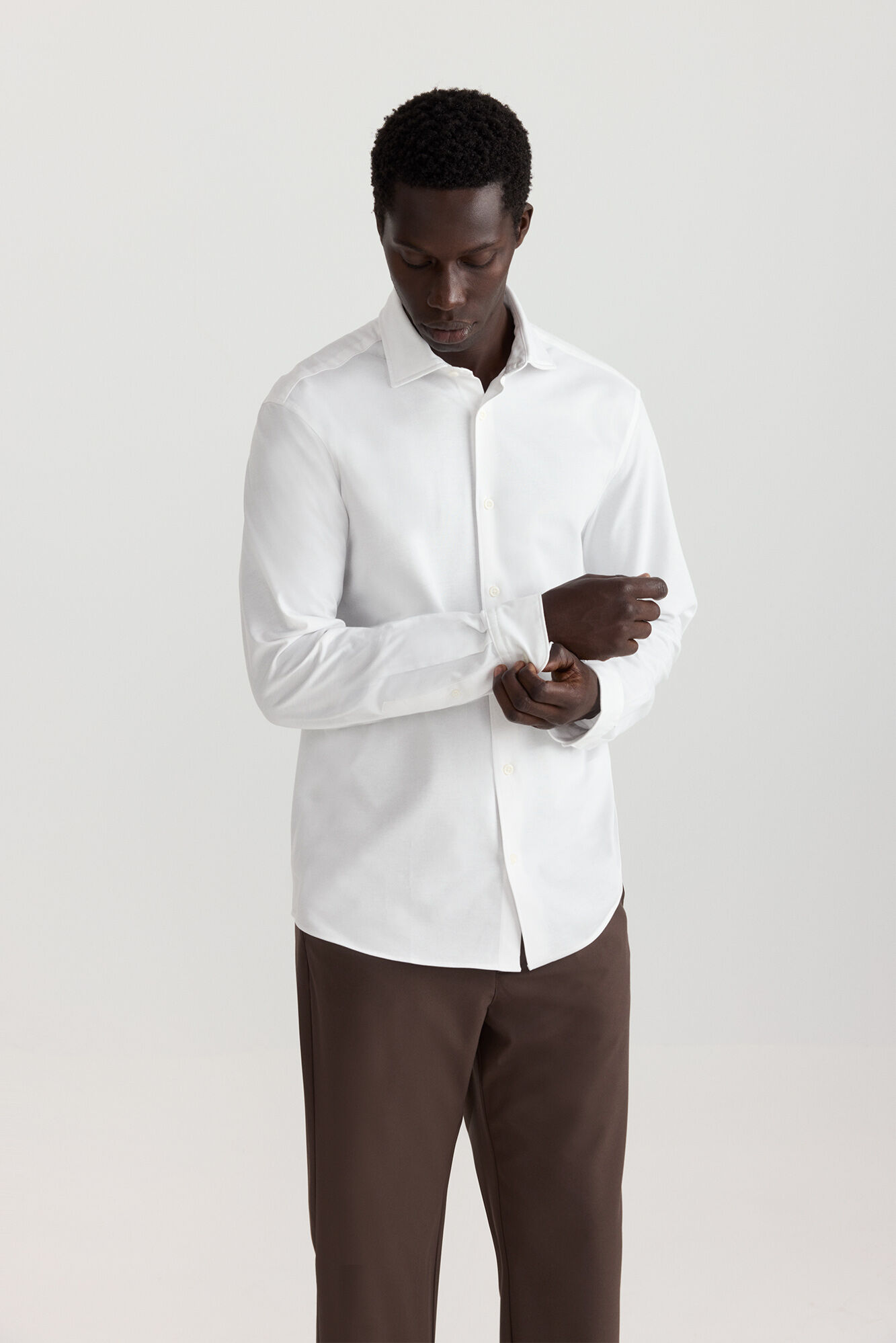 Springfield Camisa performance comfort quick dry y non-iron