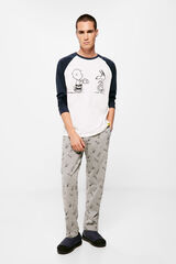 Springfield Pijama largo Peanuts™ Charlie Brown gris