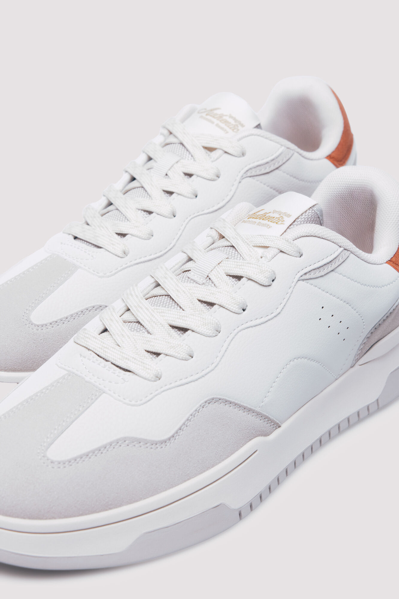 Springfield Sneaker retro con volumen blanco