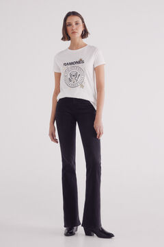 Springfield Playera "Ramones" estampado