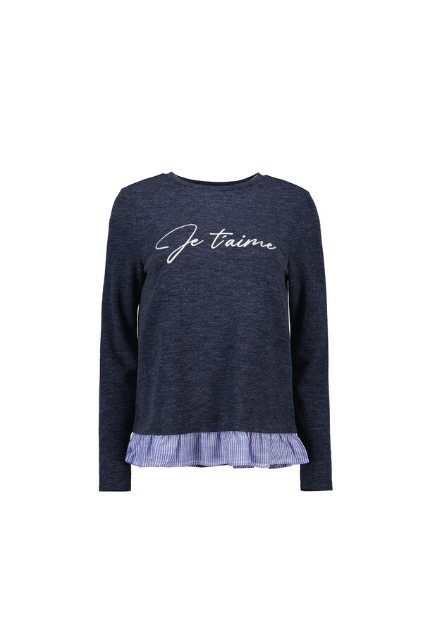 Springfield Playera "Je t´aime" marino