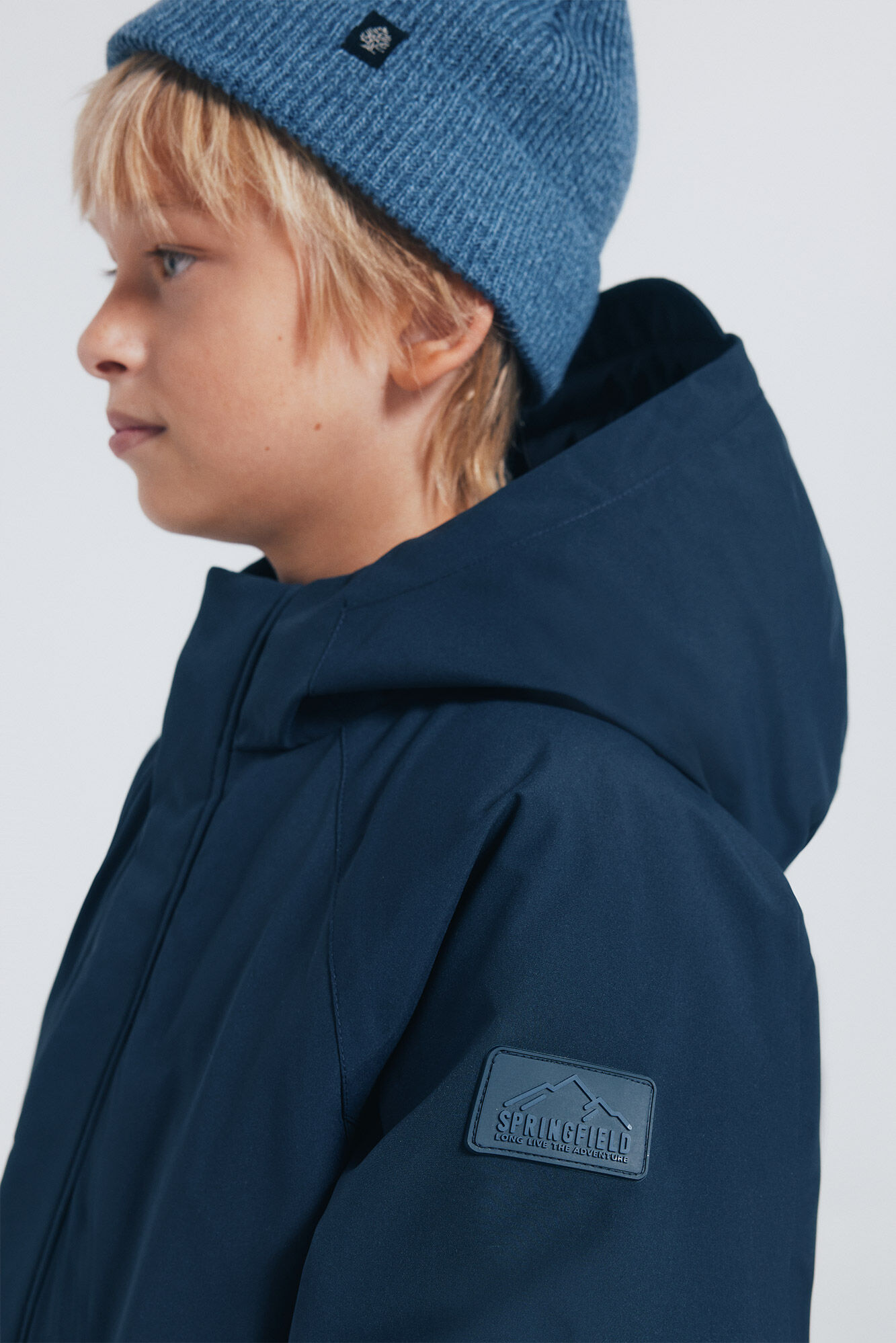 Springfield Kids Parka azul marina ni&ntilde;o