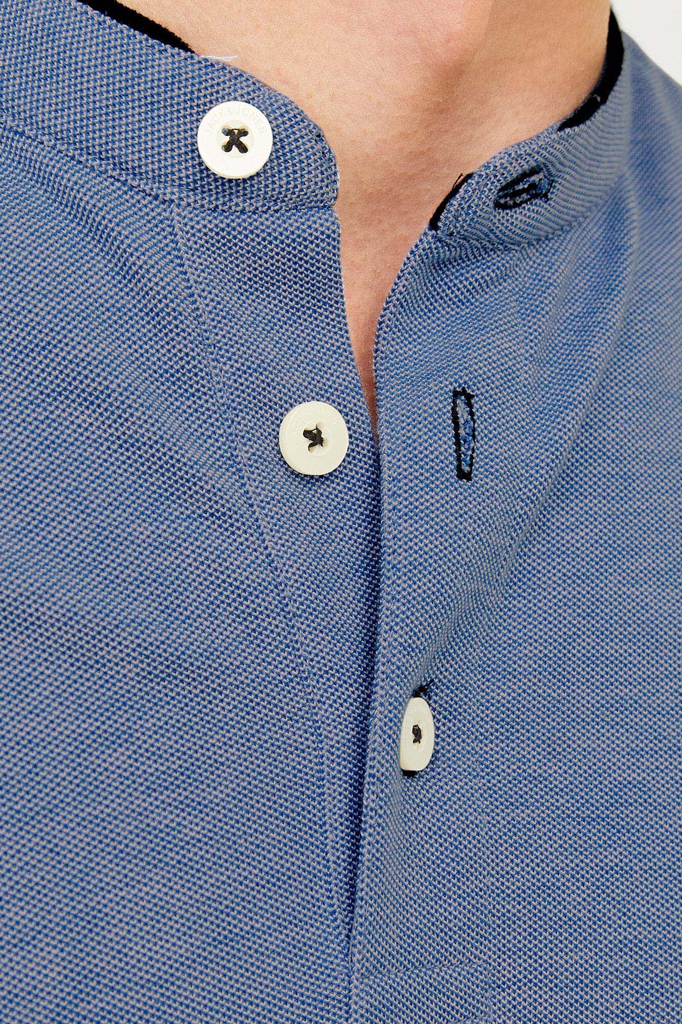Jack & Jones Polo slim fit cuello mao azul