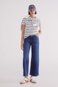 Springfield Jeans culotte  azul