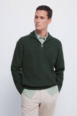 Springfield Jersey con cierre verde