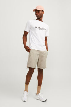 Springfield Bermuda estilo chino regular fit gris