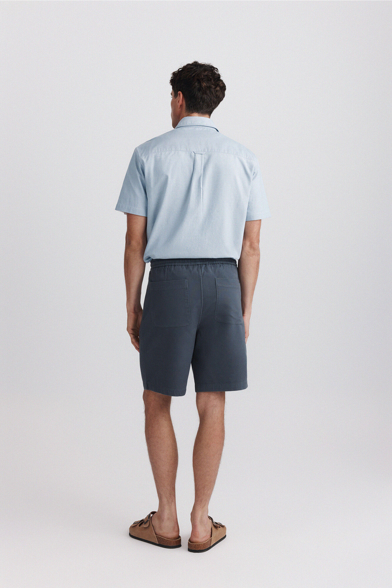 Springfield Bermudas comfort fit azul indigo