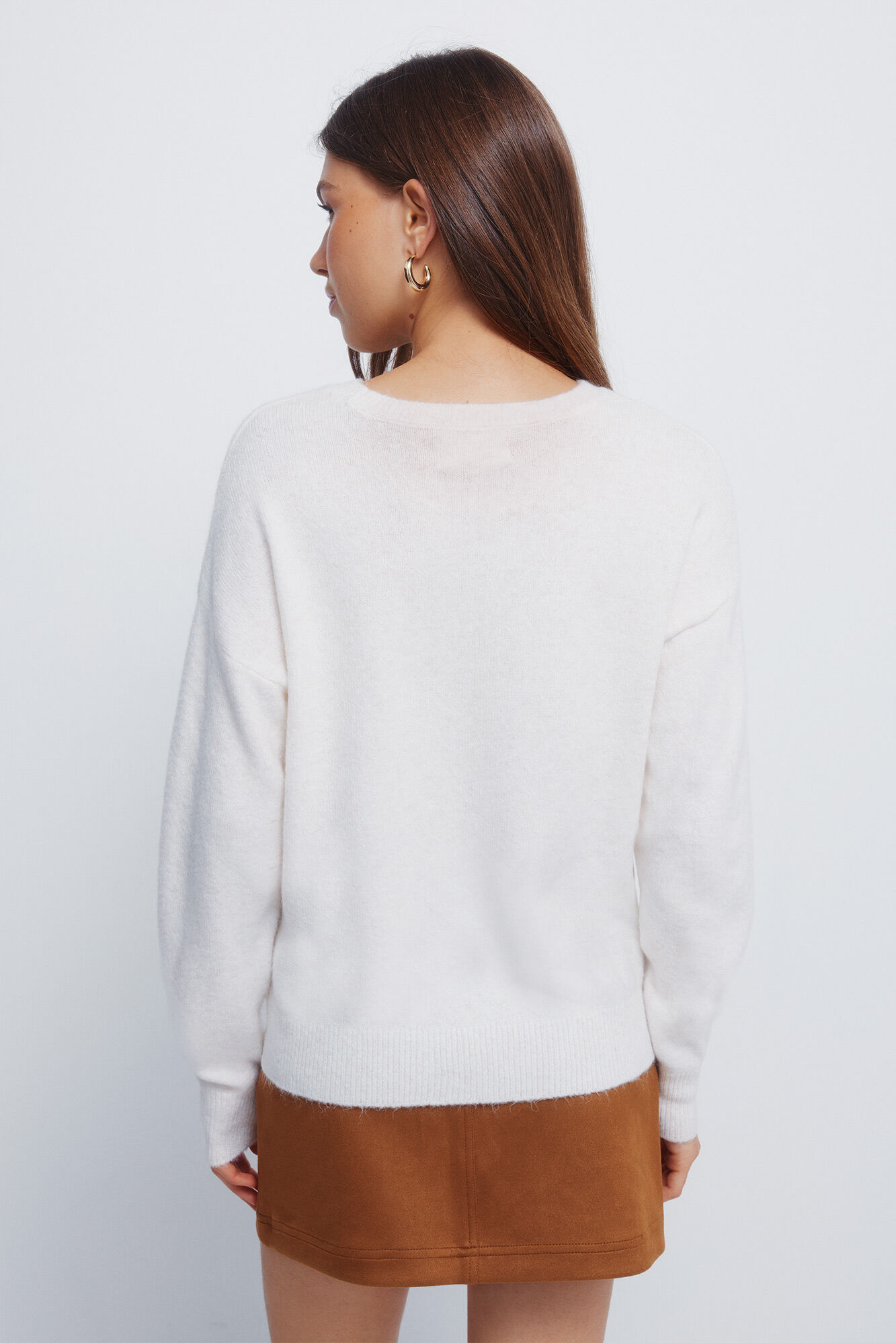 Springfield Jersey frontal en forma de diamante caf&eacute;