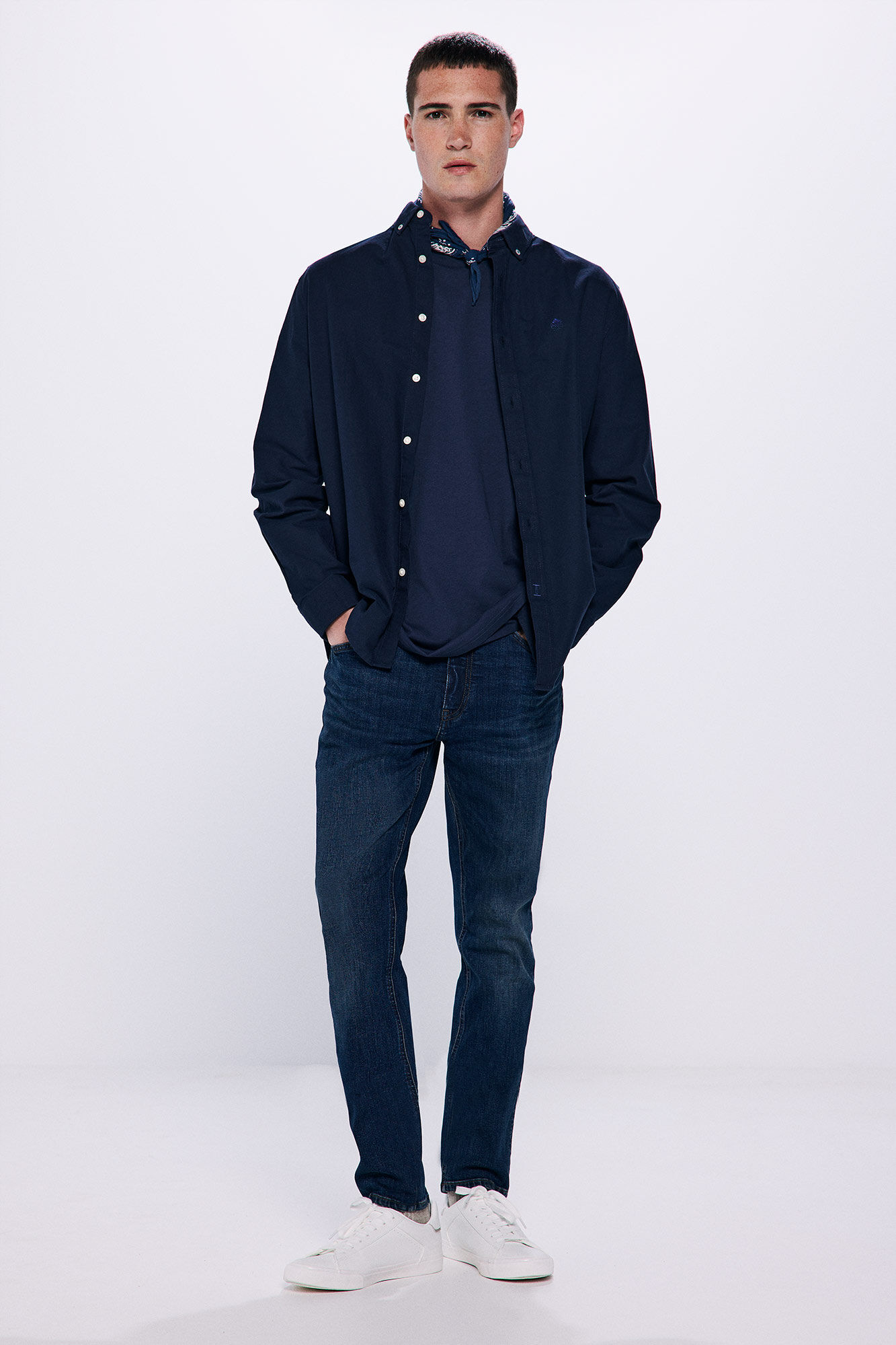 Springfield Vaquero skinny fit turquesa