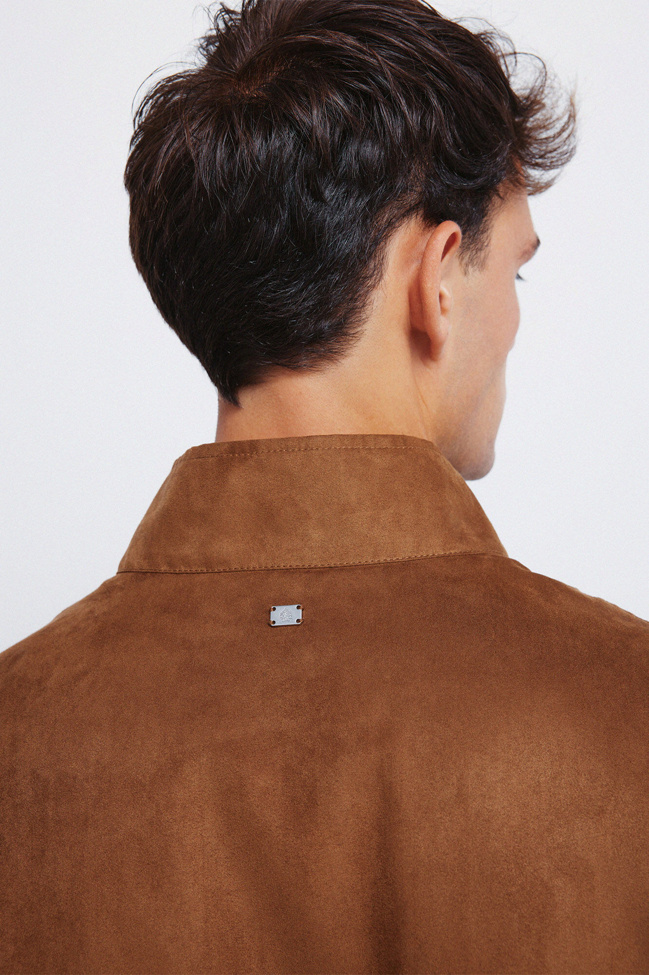 Springfield Chamarra acolchada efecto ante beige