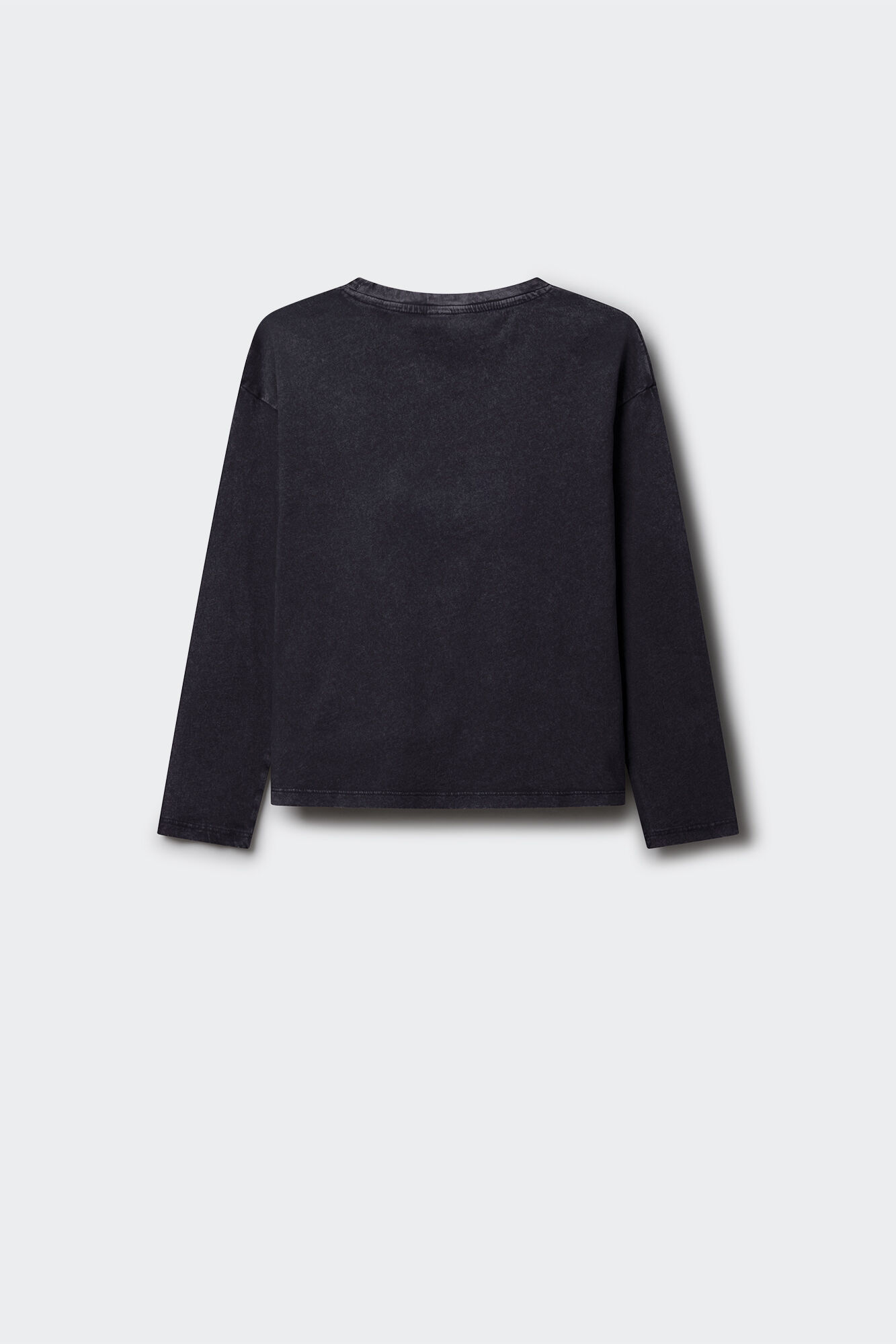 Springfield Kids Playera manga larga rayo diamantes ni&ntilde;a gris