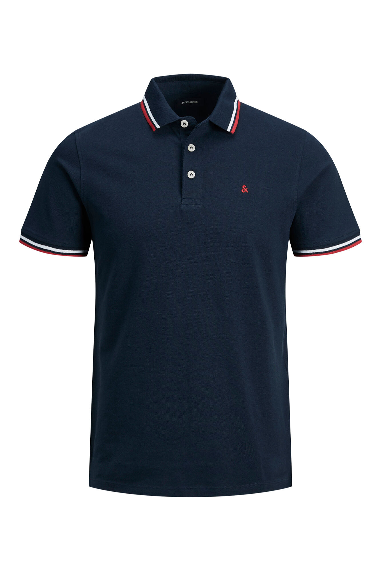 Jack & Jones Polo slim fit azul tinta