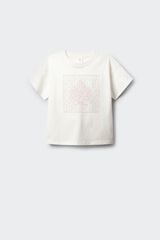 Springfield Kids Playera &Aacute;rbol Flores ni&ntilde;a marfil