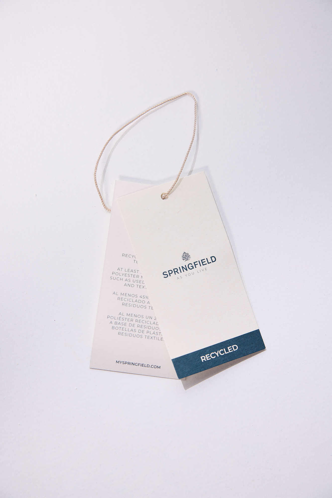 Springfield Su&eacute;ter estructura torzal gris