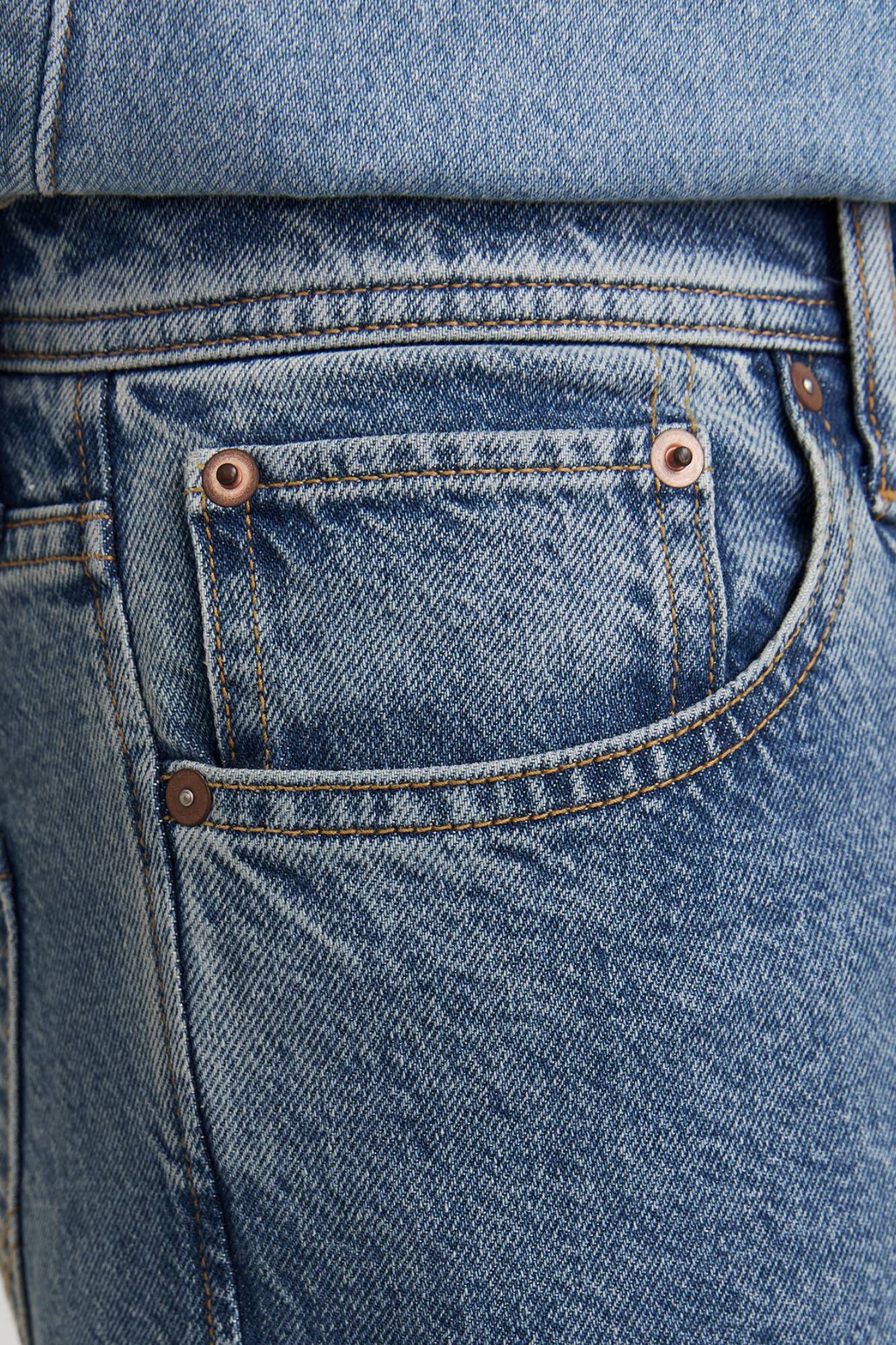 Jack & Jones Jeans baggy de tiro alto azul tinta