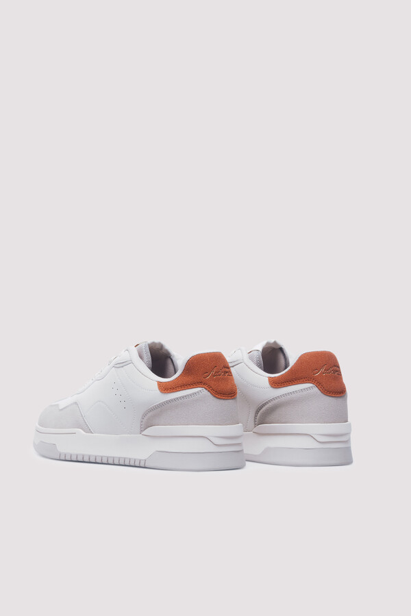 Springfield Sneaker retro con volumen blanco