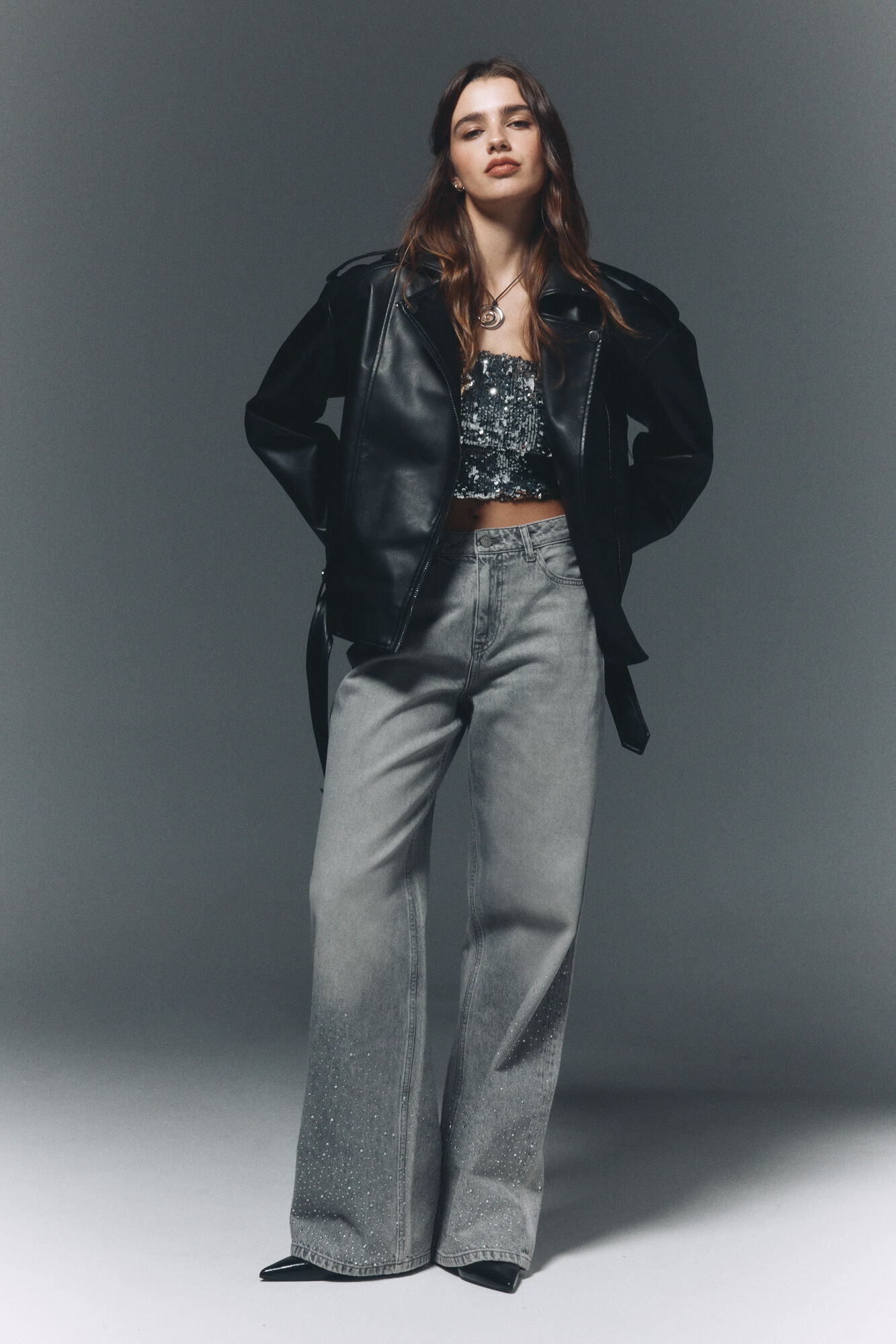 High Spirits Chamarra de jinete negro