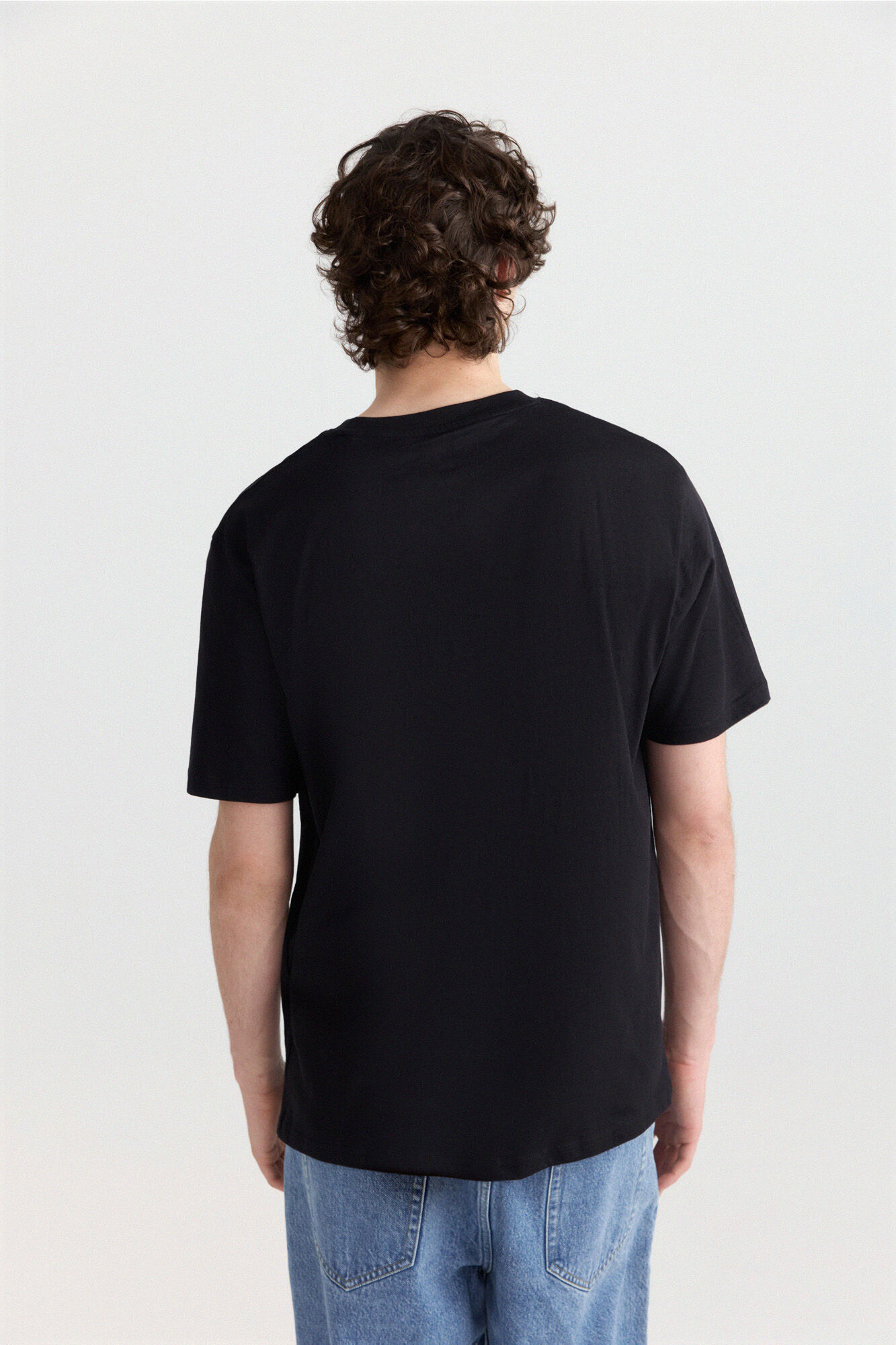 Springfield Playera Batman Signal negro