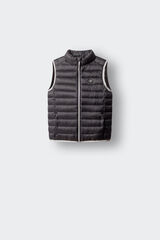 Springfield Kids Chaleco acolchado para ni&ntilde;o negro