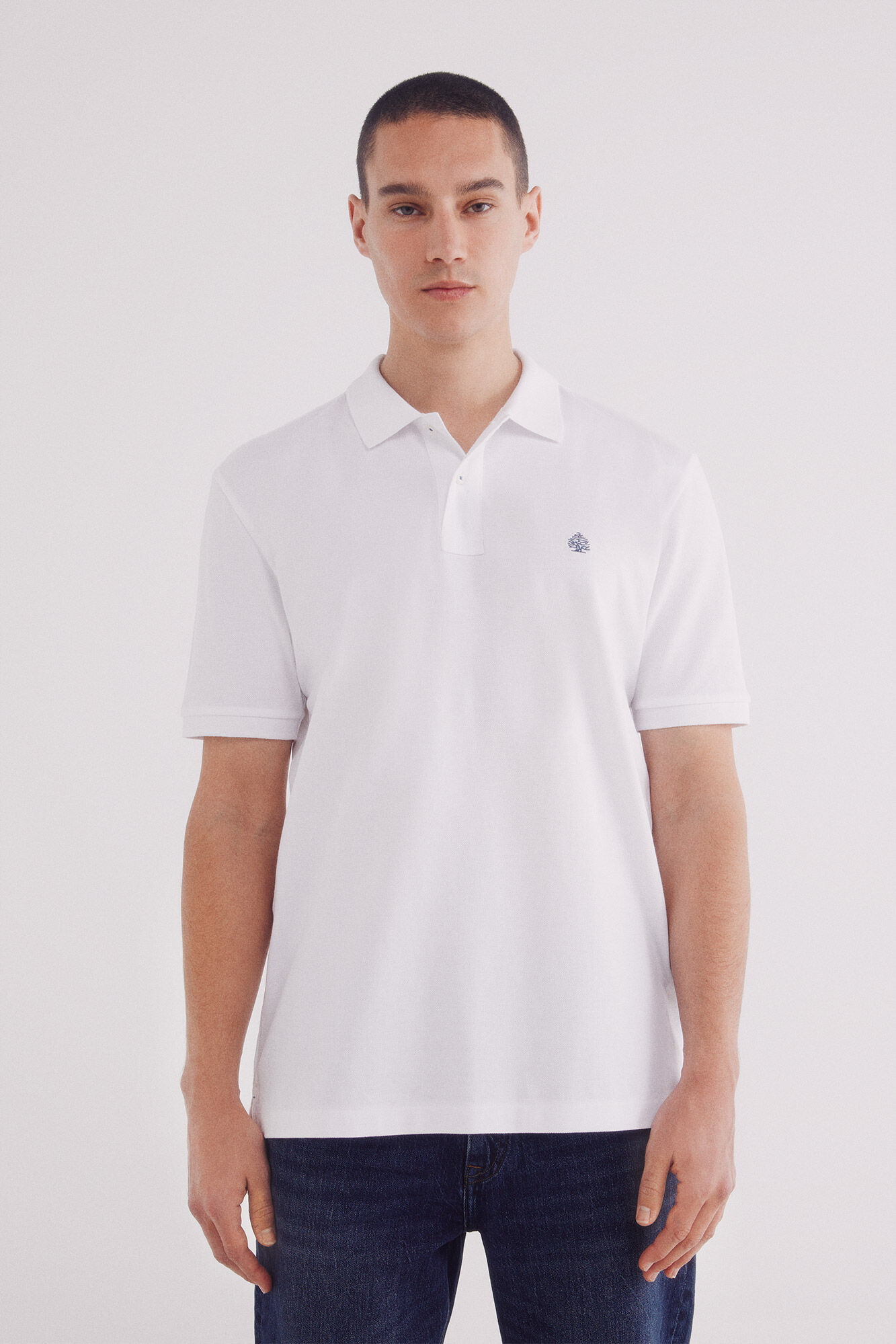 Springfield Polo piqu&eacute; b&aacute;sico regular fit natural