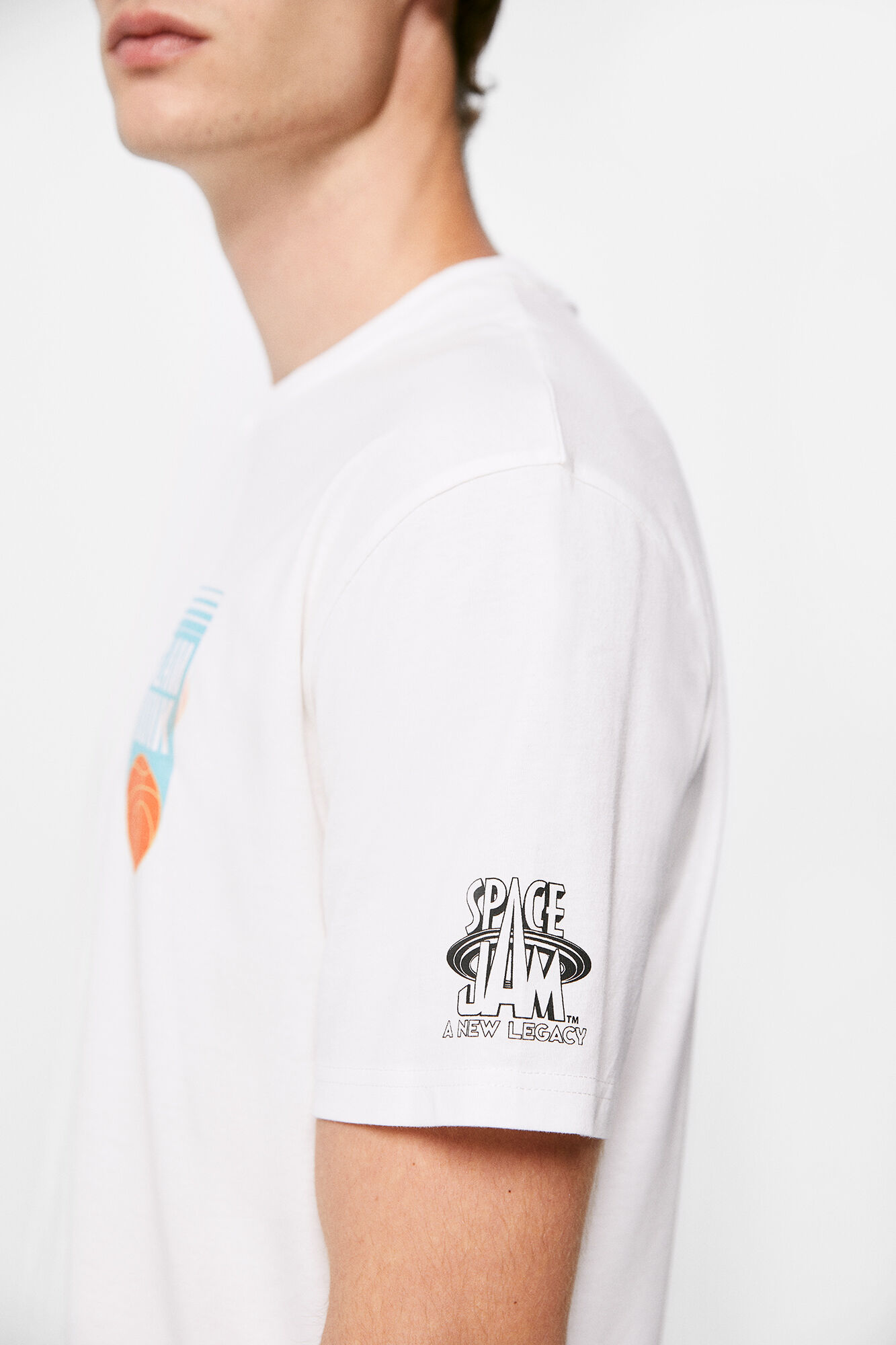 Springfield Playera Bugs Bunny Tune Squad marfil