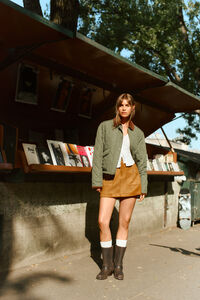 Springfield Falda short de ante