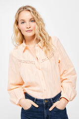 Springfield Blusa Volumen Lace coral