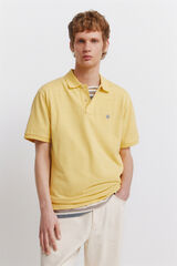 Springfield Polo b&aacute;sico Springfield regular fit amarillo