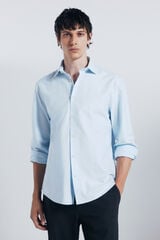 Springfield Camisa Oxford ligera azul