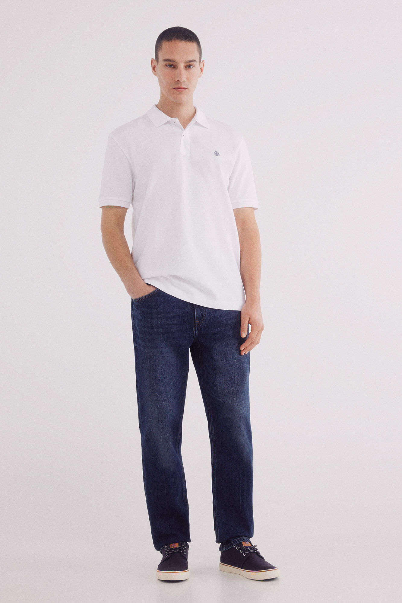Springfield Polo piqu&eacute; b&aacute;sico regular fit natural