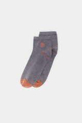 Springfield Calcetín deportivo tobillero gris