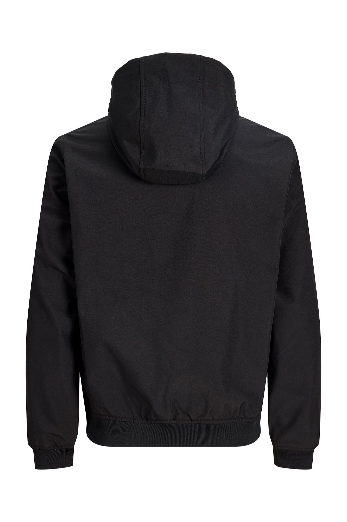 Jack & Jones Chamarra softshell con capucha negro
