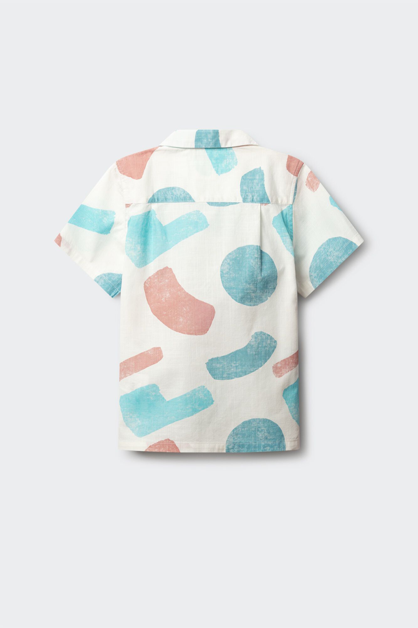 Springfield Kids Camisa de manga corta con pinceladas para ni&ntilde;o marfil