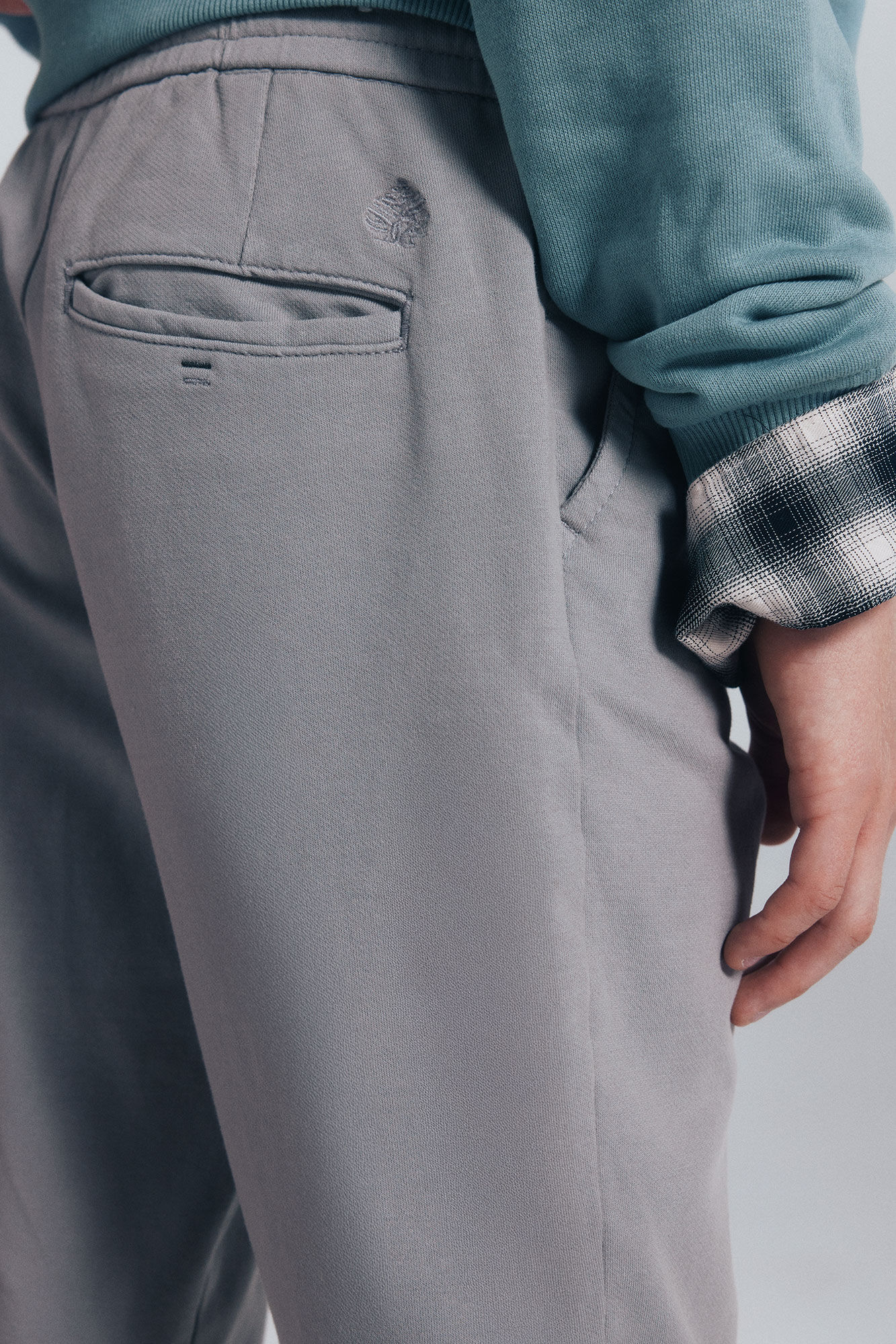 Springfield Kids Pantal&oacute;n chino comfort slim fit ni&ntilde;o gris