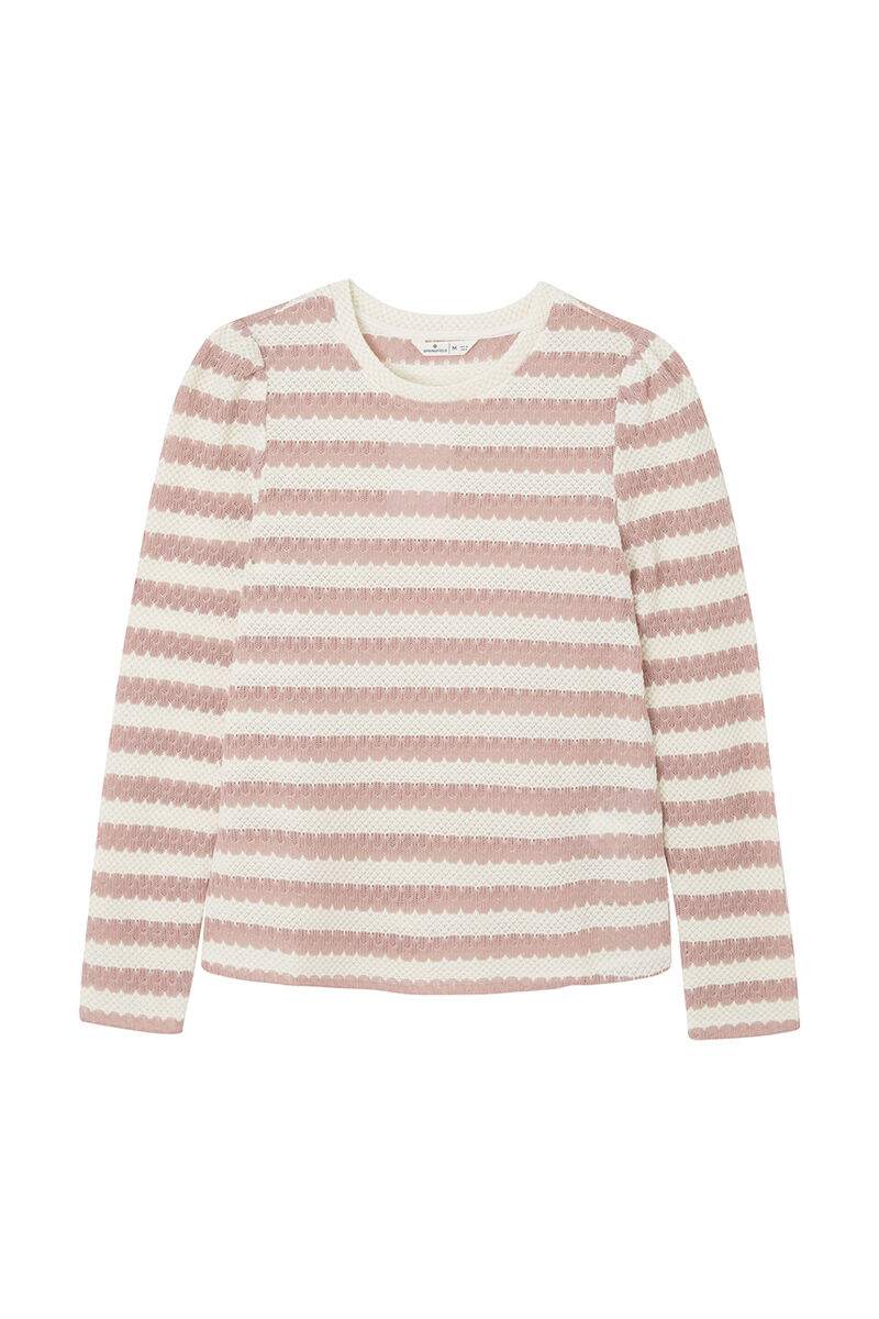 Springfield Playera estructura lurex morado/lila