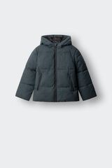 Springfield Kids Chamarra acolchada puffa para ni&ntilde;o azul