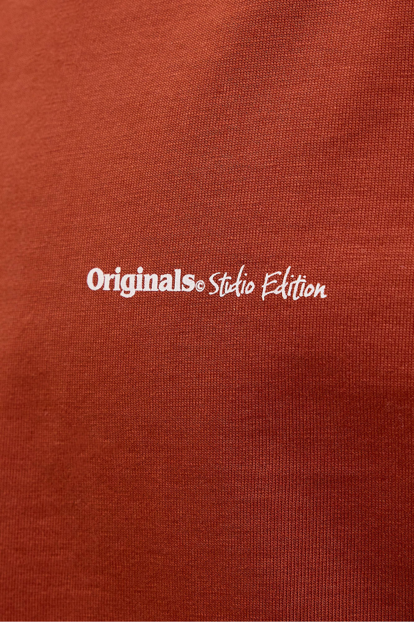 Jack & Jones Camiseta back print caf&eacute;