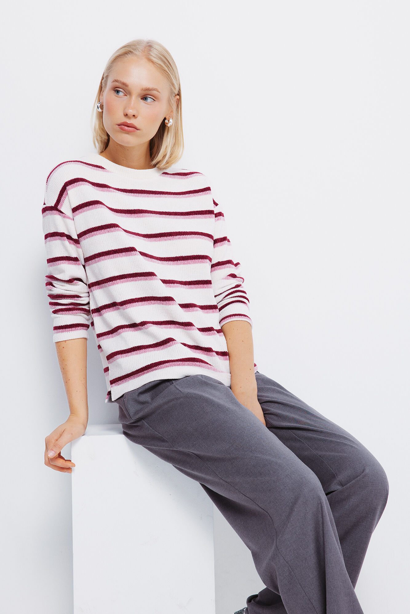 Springfield Jersey chenilla rayas