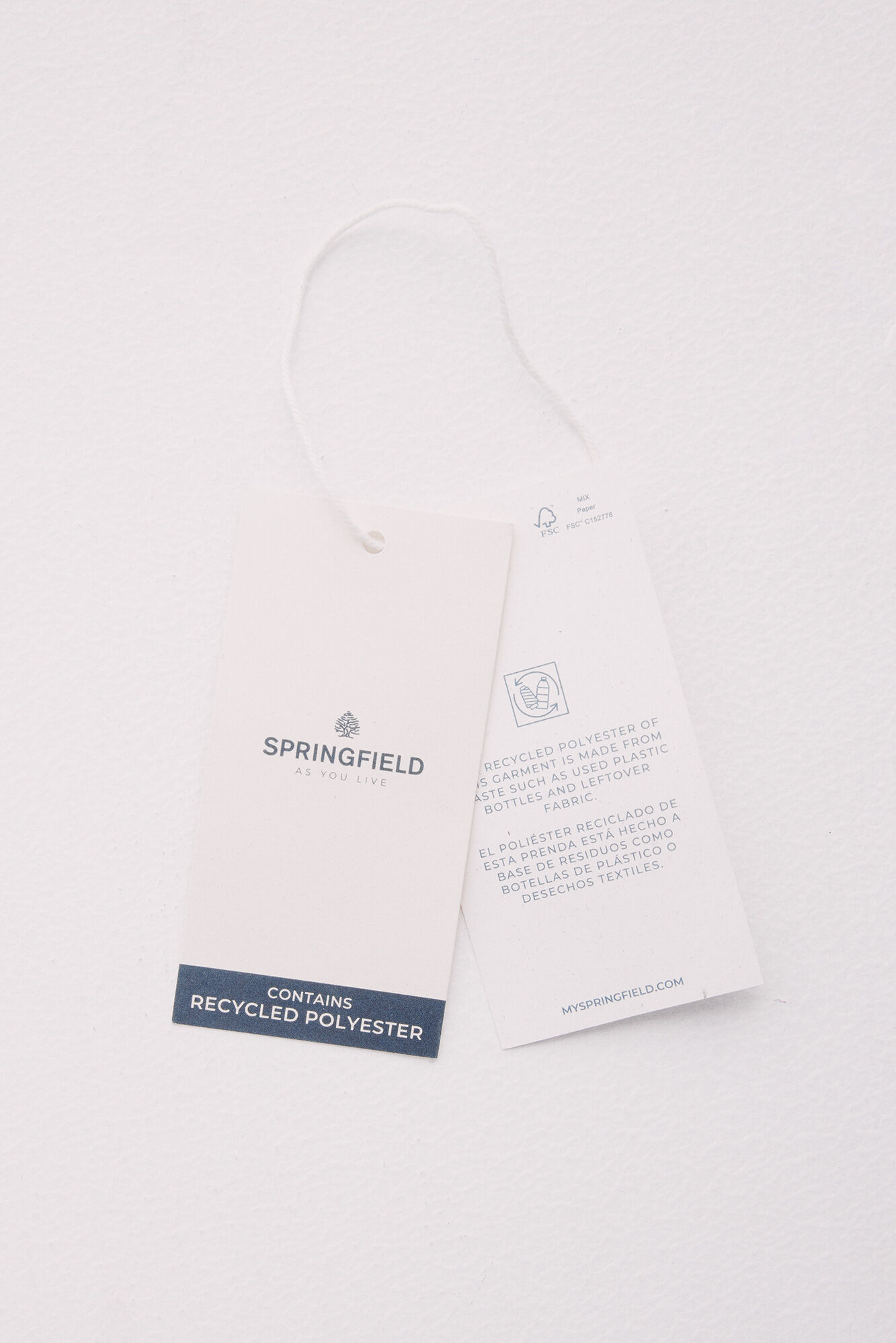 Springfield Vestido midi bordado suizo circular turquesa