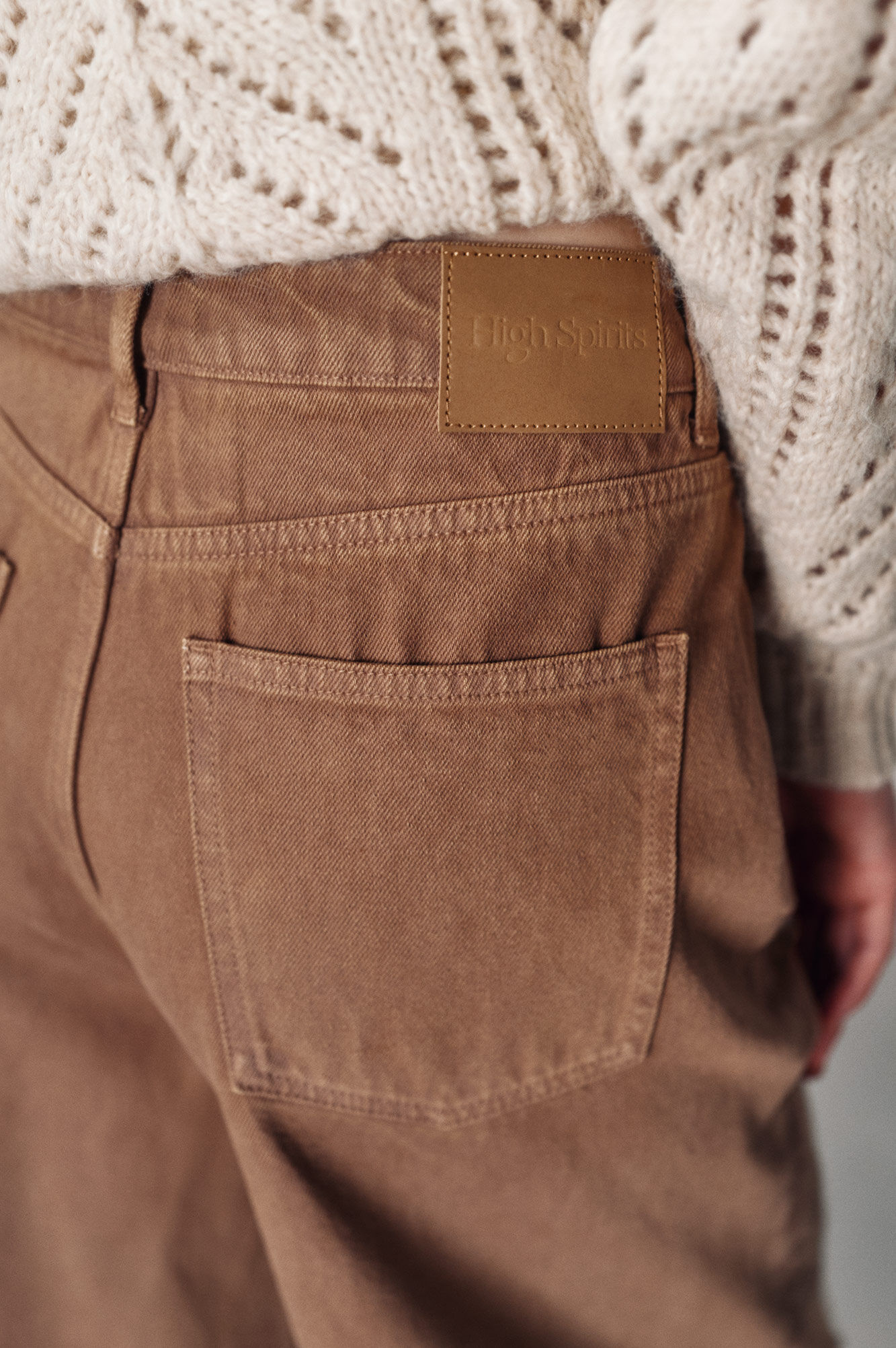 High Spirits Jeans Ember caf&eacute;