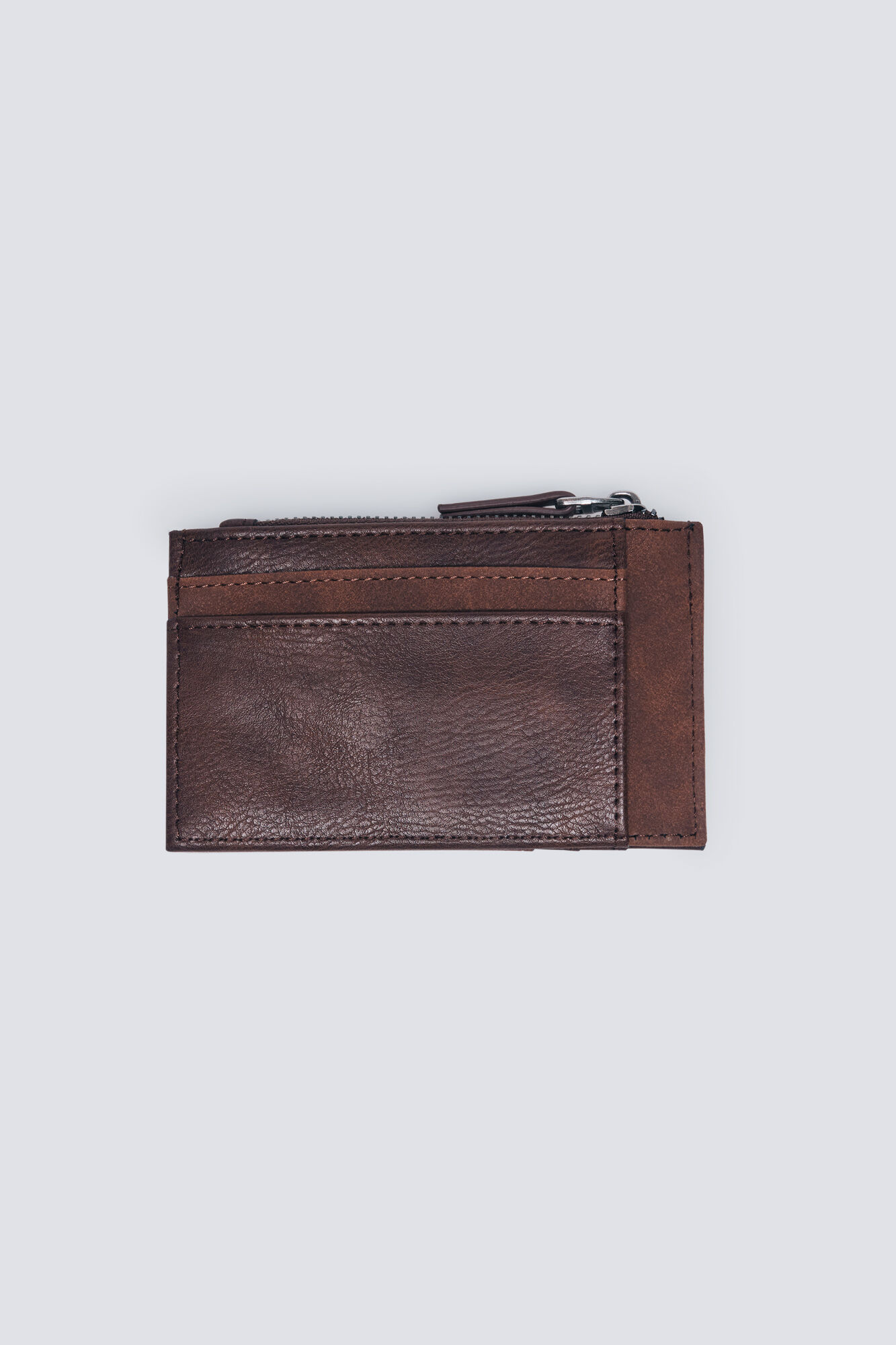 Springfield Monedero tarjetero efecto piel bicolor nude