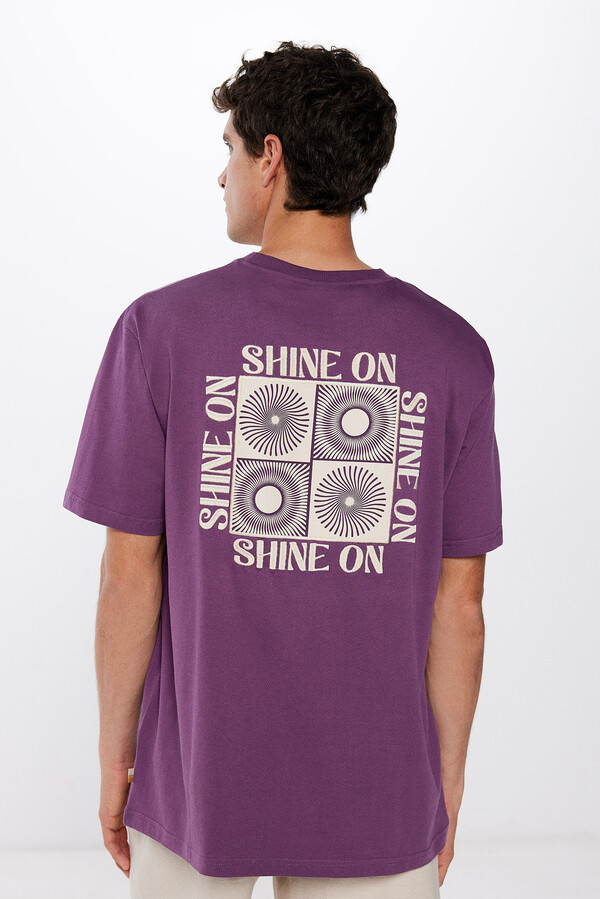 Springfield Playera shine on morado/lila